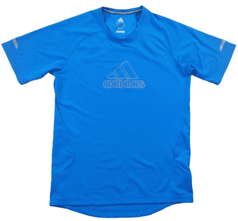 T Shirt Adidas Bleu