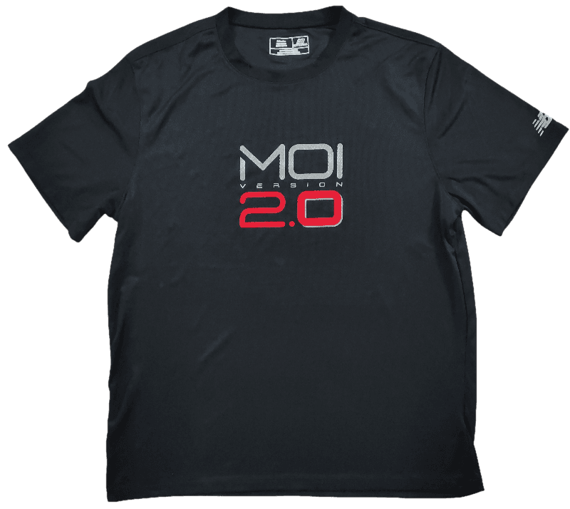 T Shirt New Balance Noir "MOI Version 2.0"