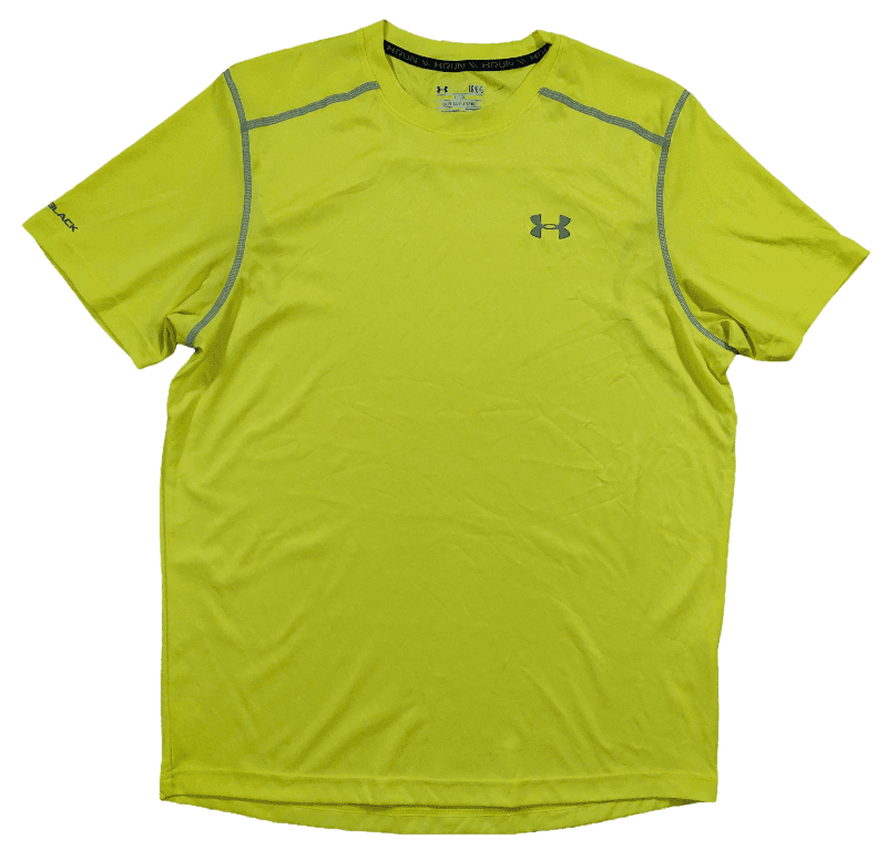 T Shirt Under Armour Jaune