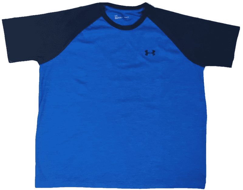 T Shirt Under Armour Bleu