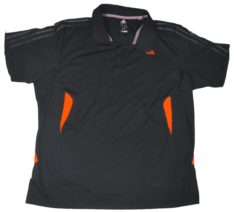 T Shirt Adidas Noir Et Orange