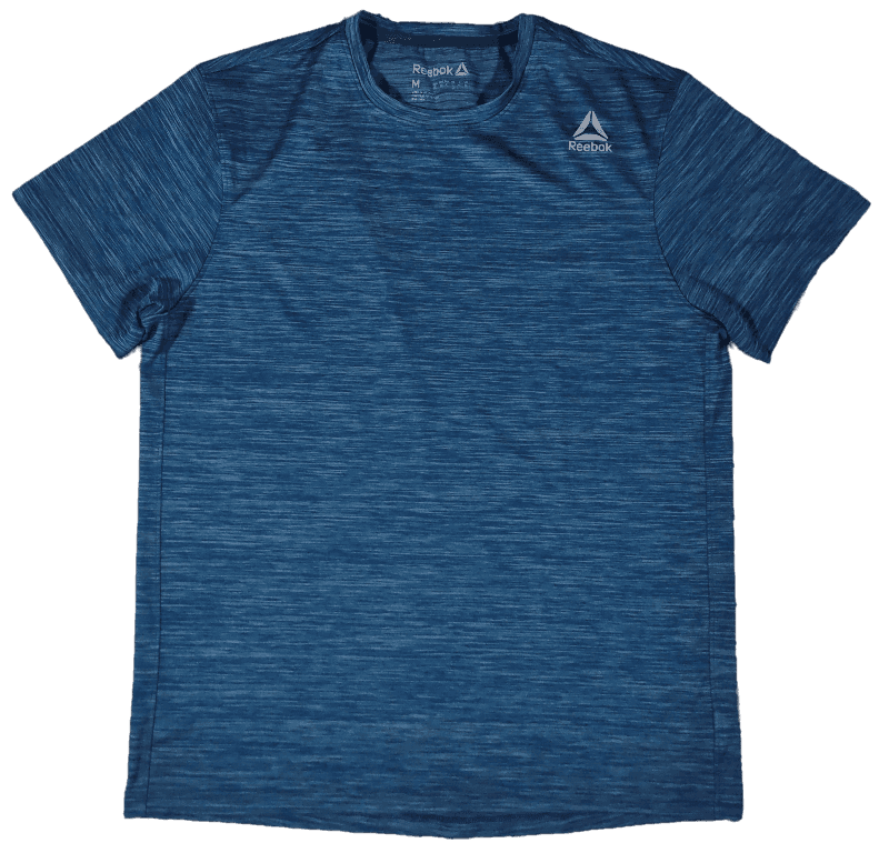 T Shirt Reebok Bleu