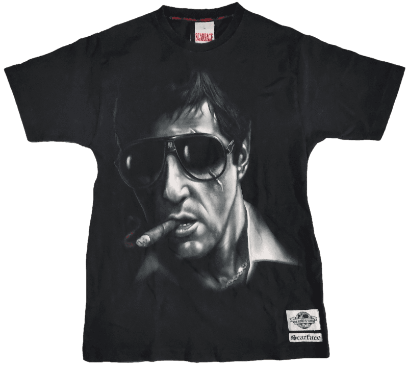 T Shirt Scarface Noir