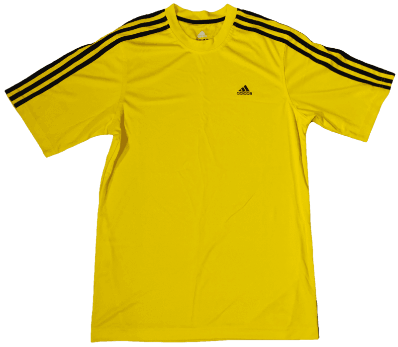 T Shirt Adidas Jaune