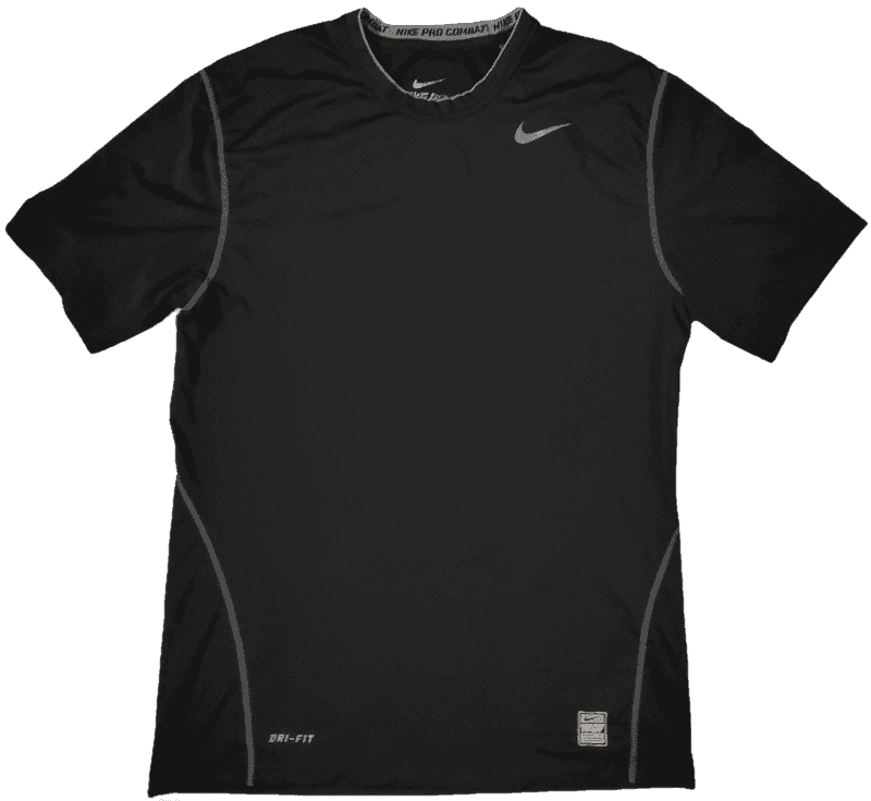 T Shirt Nike Pro Combat Noir