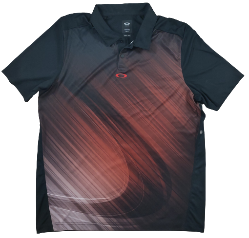 T Shirt Oakley Noir et Rouge