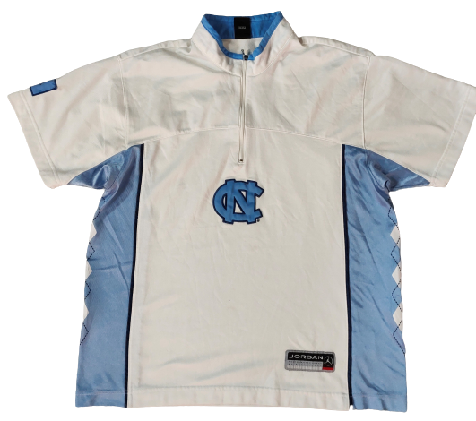 T Shirt North Carolina Jordan Blanc et Bleu