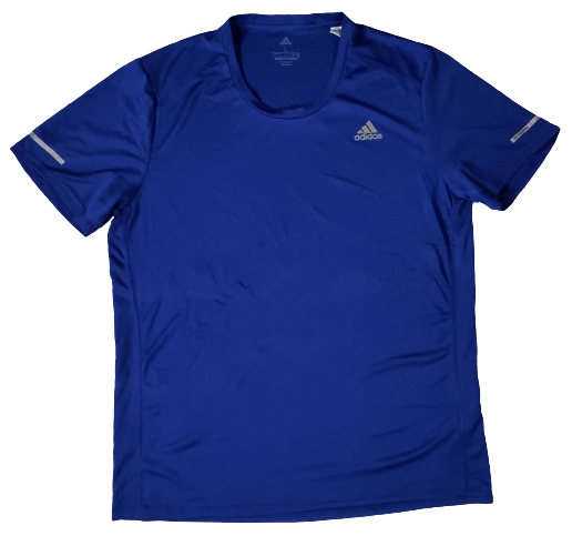 T Shirt Adidas Bleu