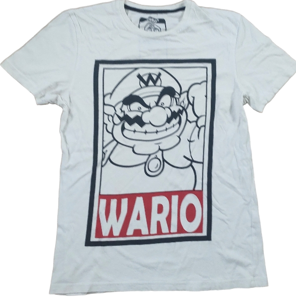 T Shirt Super Mario Blanc