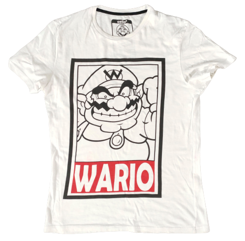 T Shirt Super Mario Blanc