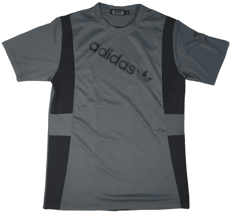 T Shirt Adidas Gris et Noir