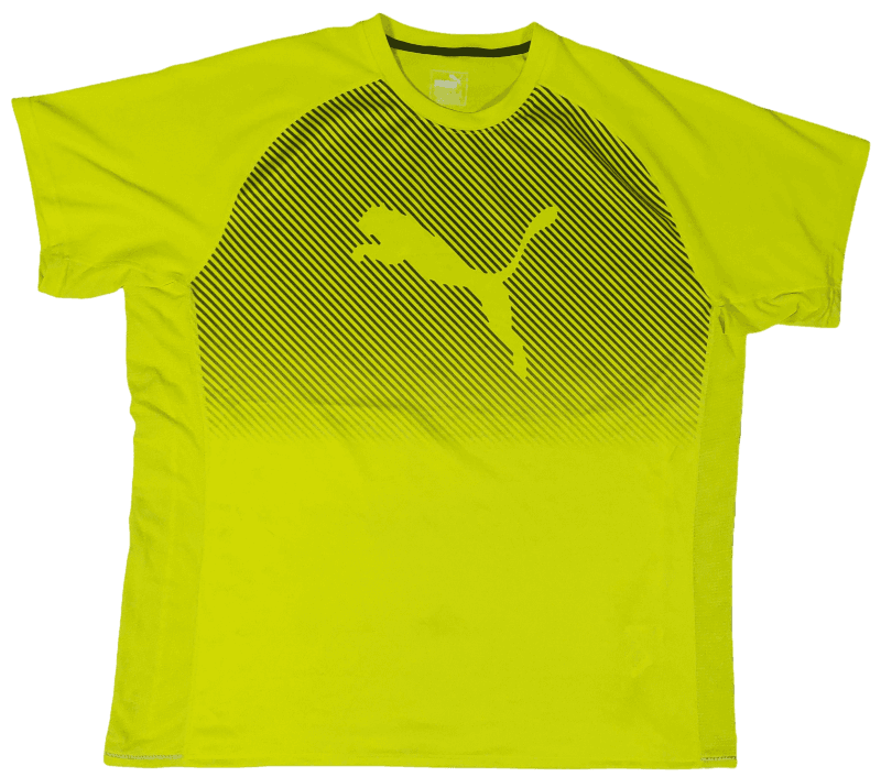 T Shirt Puma Jaune