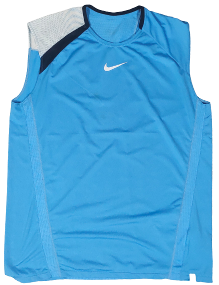 Sans Manches Nike Bleu