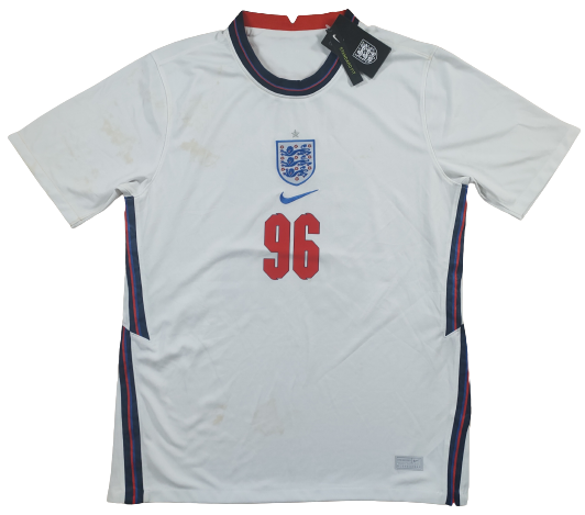 Maillot Angleterre Nath G Blanc