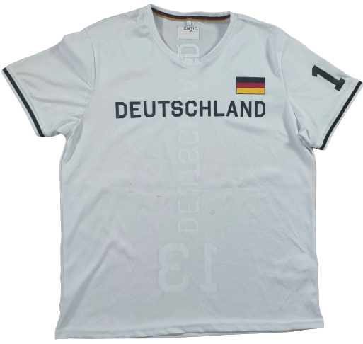 Maillot Allemagne "Deutshland" Blanc