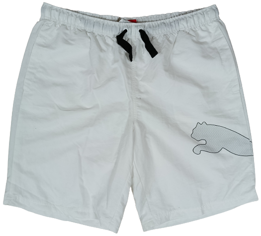 Short Puma Blanc