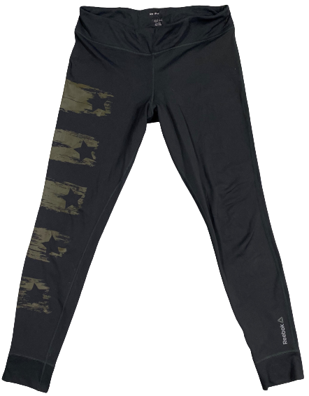 Legging Reebok Vert Noir