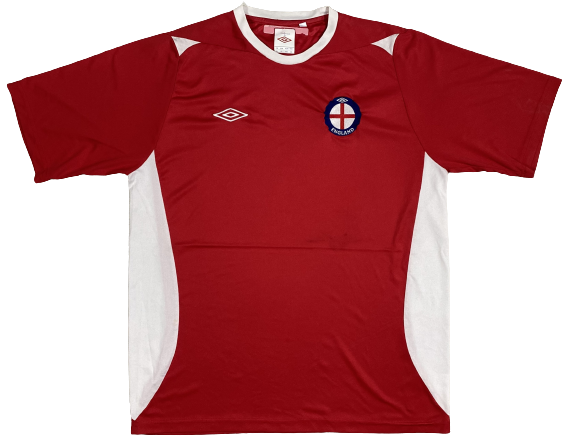 Maillot Angleterre Rouge 2004 - 2005