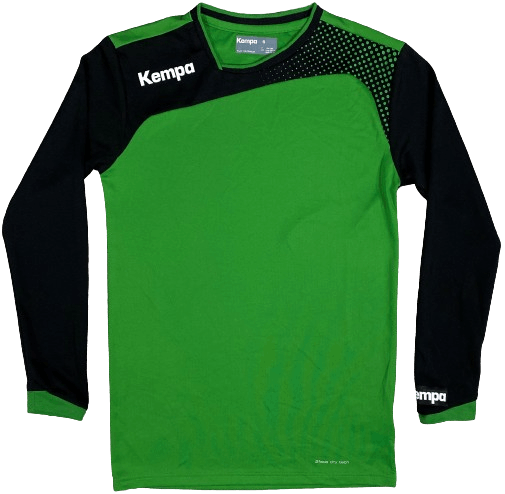Pull Manches Longues Kempa Vert et Noir