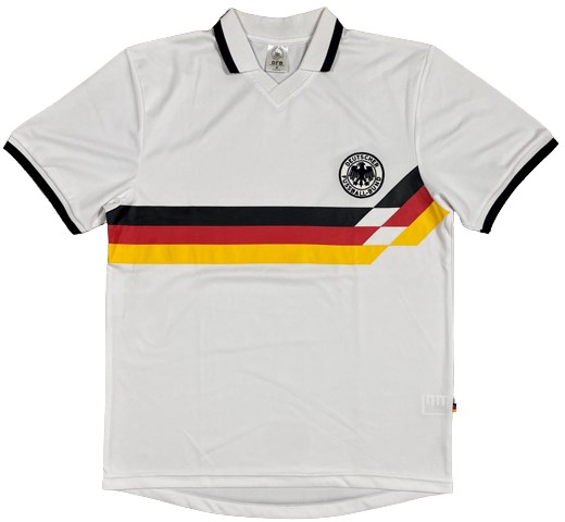 Maillot Allemagne Blanc Et Rouge Fan Club