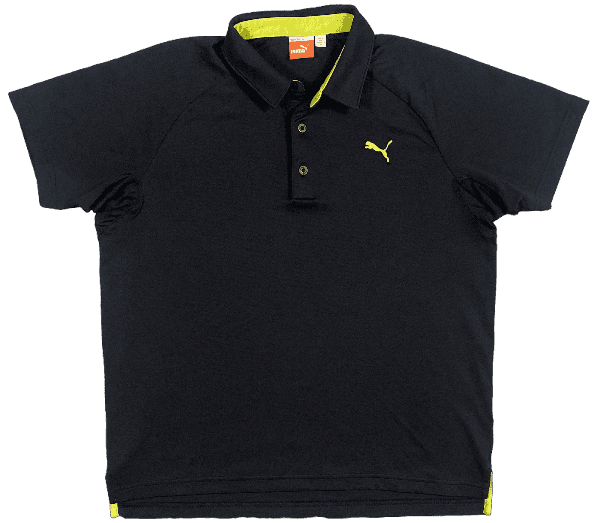 T Shirt Puma Noir et Jaune