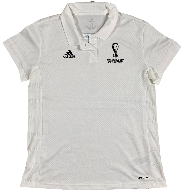 Maillot Adidas Qatar 2022 Blanc