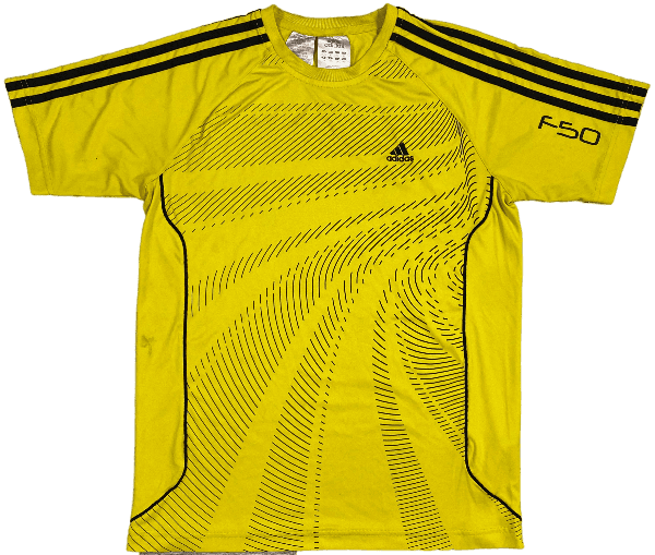 T Shirt Adidas Jaune et Noir