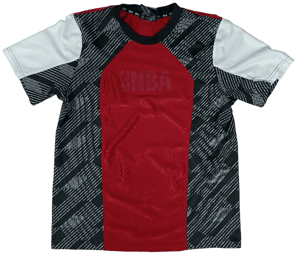 T Shirt NBA Rouge et Gris