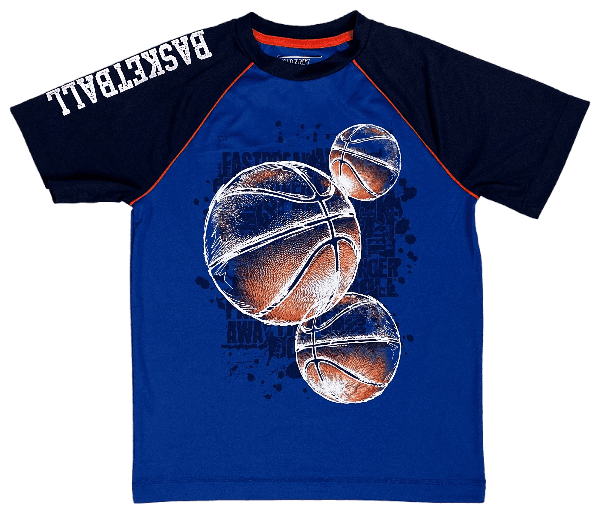 T Shirt Old Navy Basketball Bleu