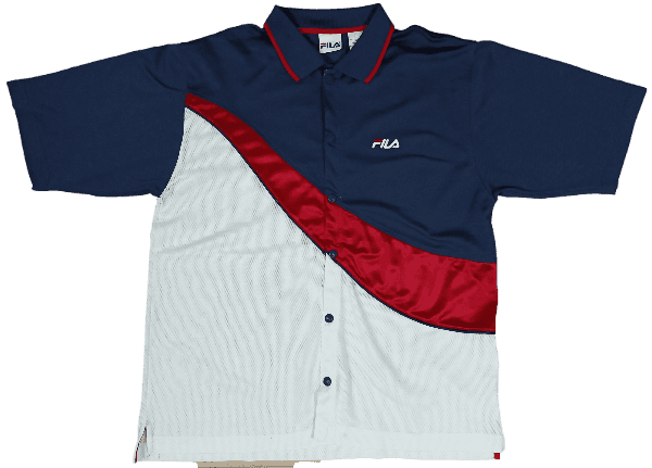 Jaquette Fila Bleue Marine Blanche et Rouge