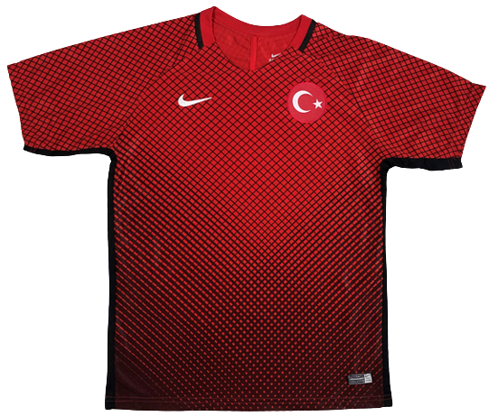 Maillot Turquie Rouge et Noir