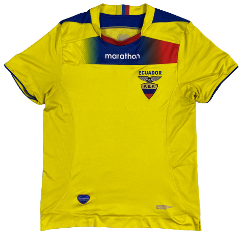 Maillot Ecuador Jaune et Bleu 2011 - 2012