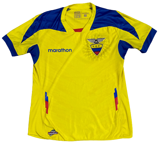 Maillot Ecuador Jaune et Bleu 2014 - 2015