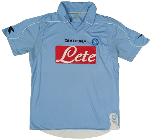 Maillot Napoli 2011 - 2012 Bleu Ciel