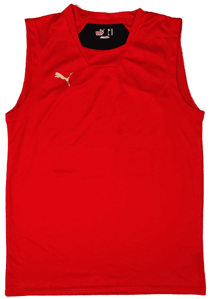 Sans Manches Puma Rouge et Noir