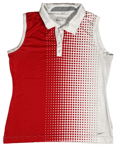 Debardeur Nike Golf Rouge et Blanc