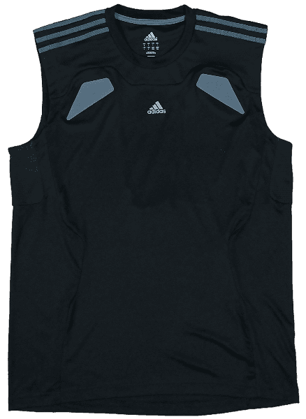 Sans Manches Adidas Noir et Gris