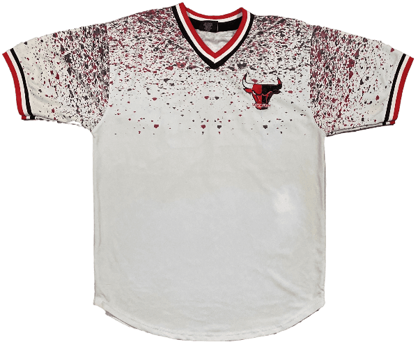 T Shirt Chicago Bulls Blanc et Rouge