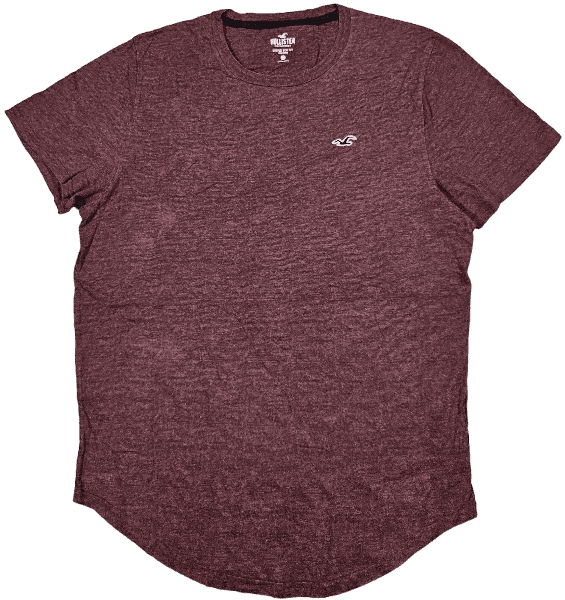 Polo Hollister Rouge Bordeau