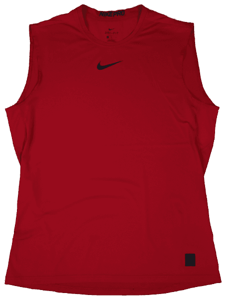 Sans Manches Nike Pro Rouge