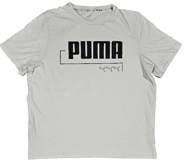 T Shirt Puma Blanc et Noir