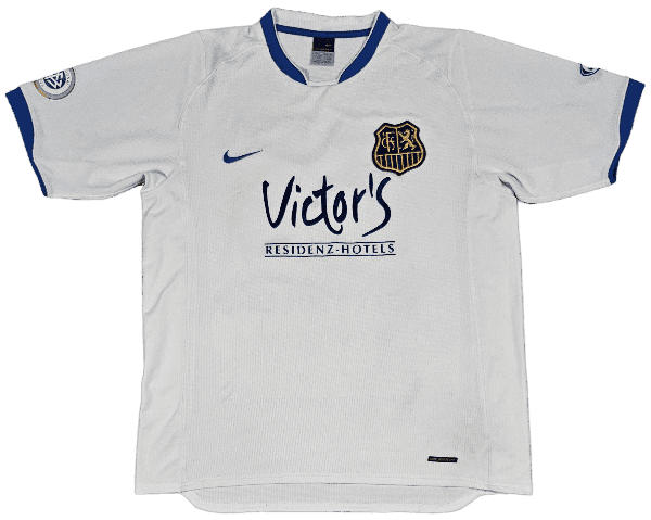 Maillot FC Saarbrücken 2007 - 2008 "Olivier" Blanc et Bleu