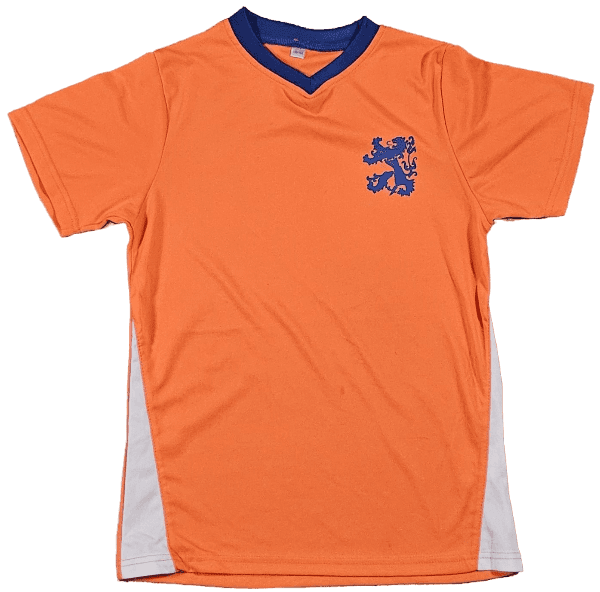 Maillot Pays Bas Hollande Orange et Bleu