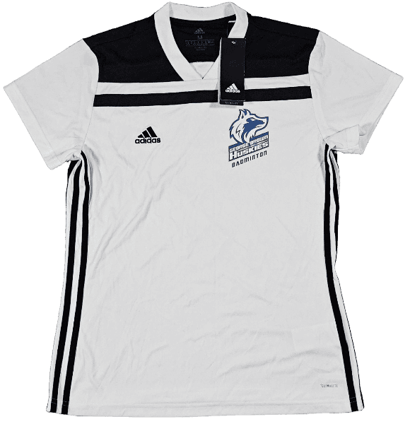 T Shirt Adidas Huskies Blanc et Noir