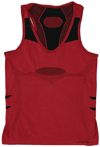 Sans Manches Rouge Compression