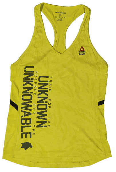 Debardeur Reebok Crossfit Jaune