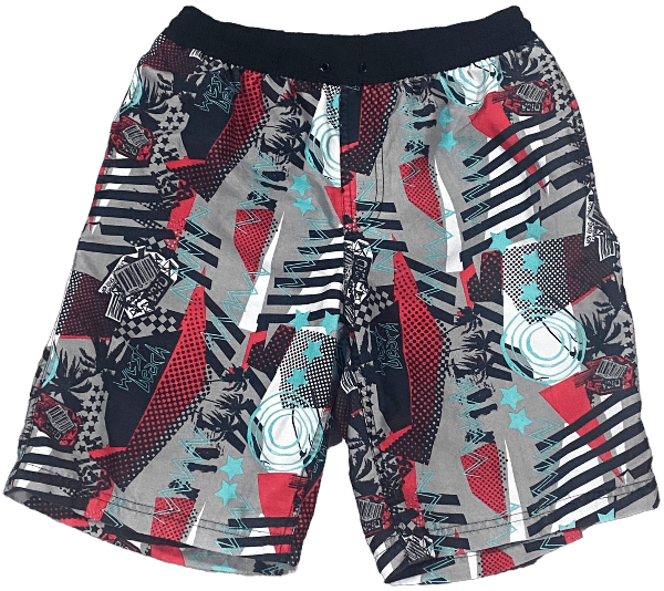 Short Noir Rouge et Gris