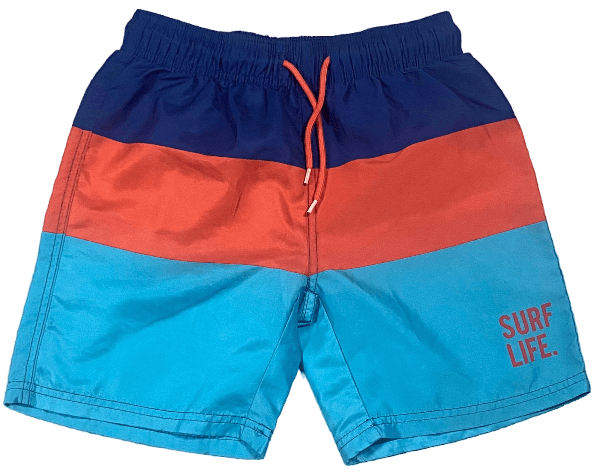 Short Bleu et Orange