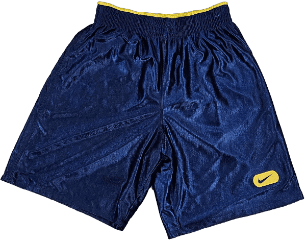 Short Nike Bleu et Jaune