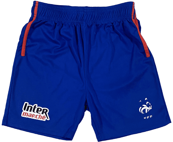 Short France Bleu et Rouge